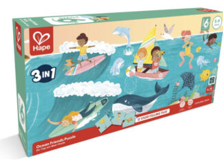 Hape Beach Puzzles Para Niños 5y