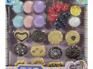Set De Dulces 24 Piezas Masas Frutas Alfajores Juguete Juego