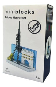 Mini Imanes Bloques Puzzle Rompecabeza 3d Ciudades Del Mundo