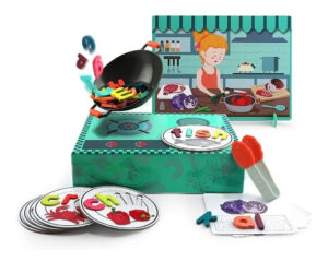 Abc De Comidas En Inglés Top Bright Juego Didáctico