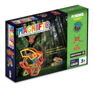 Bloques Imantados Magnific Forms Set Forest Juego Didactico 47 2218