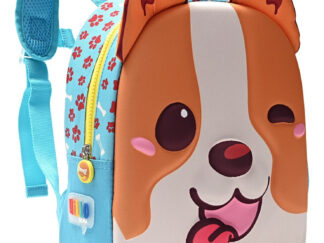 Mochila Infantil De Espalda 12 Pulgadas Perro Benji 3d Skora Celeste