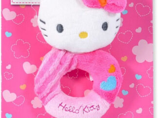 Sonajero Hello Kitty Peluche Didáctico Bebe 0+ Meses Juego Color Rosa