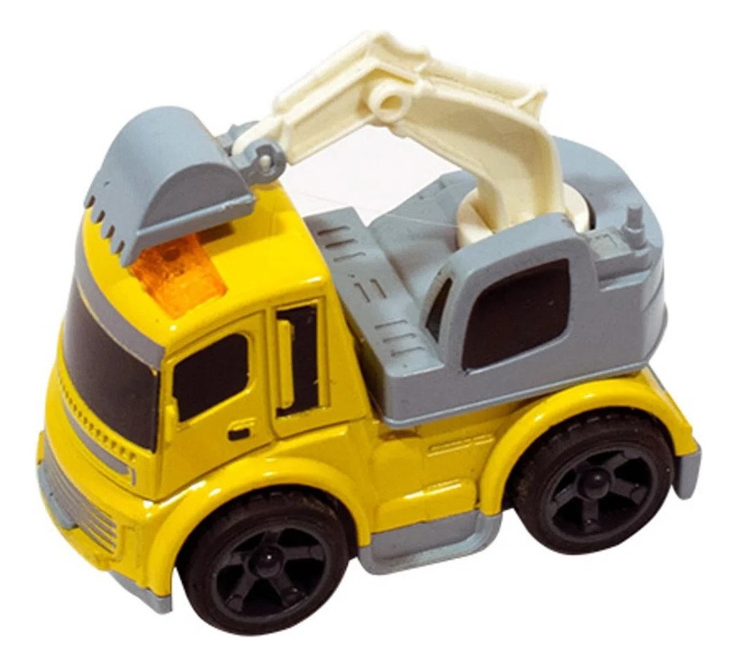 Camión De Construcción Vehiculo Juguete Die Cast Metal 8x5cm - Imagen 9