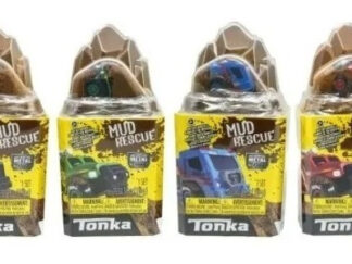 Camión Juguete Metal Tonka Mud Rescue Escala 1:64 Multicolor Veículo