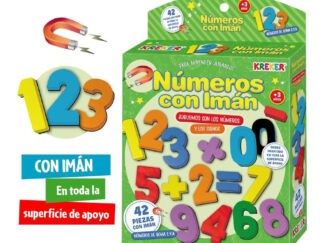 Números De Goma Eva Imantados 123 Iman Juego Didáctico