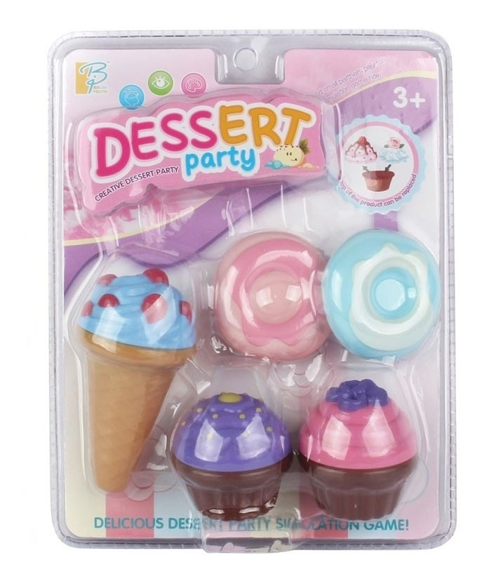 Set De Dulces Helados Muffins Y Donas Juguete Infantil Juego