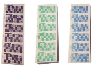 Talonarios Descartables Bingo 2016 Cartones Juego Loteria