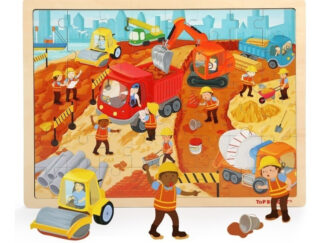 Rompecabezas Puzzle Construcción Didáctico 48 Piezas Madera