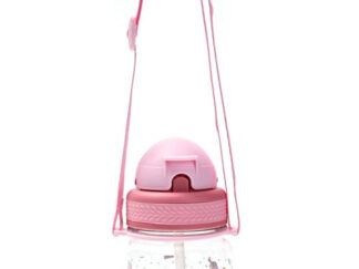 Botella De Agua 400 Ml Infantil Con Sorbete Pico Goma Skora