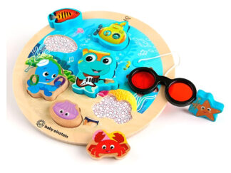 Puzzle Aventura Submarina Didáctico Madera Rompecabezas Hape