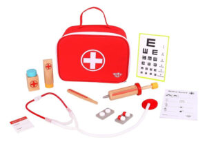 Kit Doctor De Madera Medico + Bolso X11 Piezas - Del Tomate