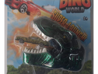 Rex Racer Dinosaurio Verde Lanza Autito Por La Boca Kreker