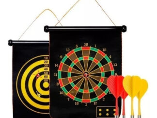 Blanco Con Dardos Magnéticos Tubo Bisonte Im5991