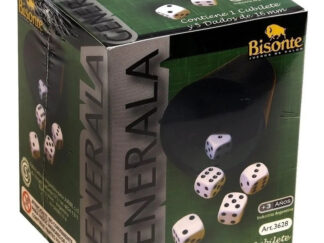 Generala Juego De 5 Dados Cubilete En Caja Súper Económica!!