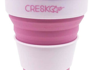 Vaso De Silicona Plegable 355ml Flexible Mug Tapa Botella