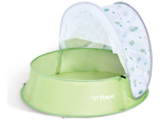 Carpa Portátil De Playa Para Juegos Hape Con Protección Uv Verde Claro