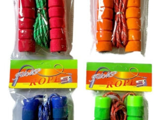 Soga De Saltar Infantil Mango Colores Juego Juguete Colorida