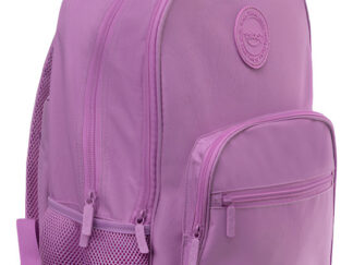 Mochila Carro 3 Ruedas Talbot Kart 43cm 17 Pulgadas Escolar Color Violeta Diseño De La Tela Liso