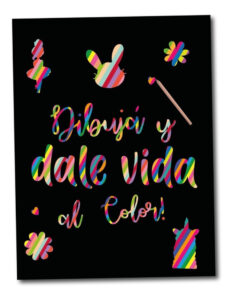 Cartulina Mágica 20x28cm Ry Papel Mágico Multicolor 5 Hojas Multicolor