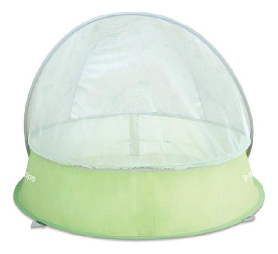 Carpa Portátil De Playa Para Juegos Hape Con Protección Uv Verde Claro - Imagen 5