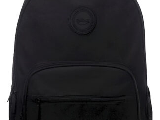 Mochila Carro 3 Ruedas Talbot Kart 43cm 17 Pulgadas Escolar Color Negro Diseño De La Tela Liso