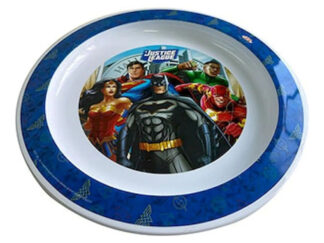 Plato Playo Infantil Liga De La Justicia Cresko Vajilla 20cm Lj457 Liga De La Justicia