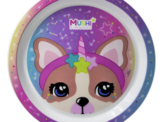 Plato Playo Infantil Simones Mushi Unicornio Cresko Vajilla Si312 Simones Mushi Simones