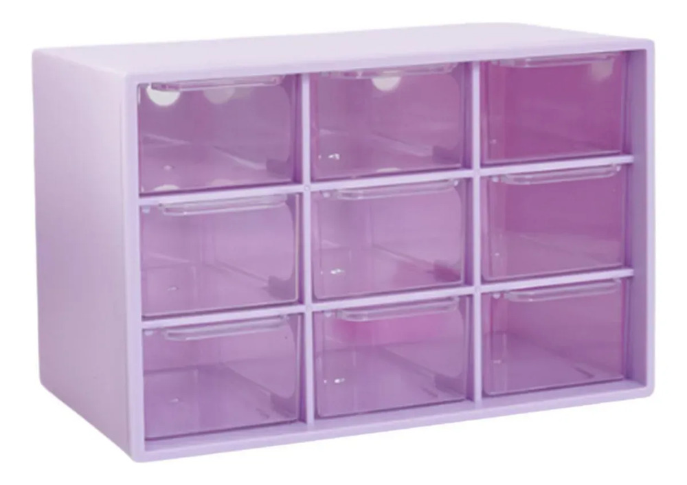 Cajón Organizador Para Escritorio Caja Almacenamiento 9 Comp - Imagen 26