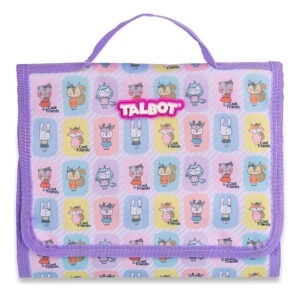Cartuchera Escolar Talbot Desplegable 22x50cm Canopla