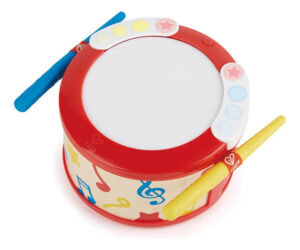 Tambor Luz Y Sonido Juego Didactico Juguete Instrumento Hape