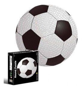 Puzzle Rompecabezas Circular 1000 Pz Pelota Futbol Hao Xiang