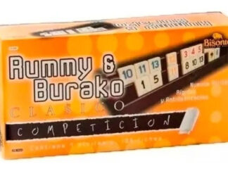 Juego De Burako Rummy Competicion Bisonte Manias