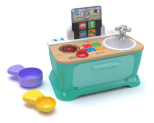 Cocina Interactiva Hape Magic Touch Juguete Luz Y Sonido Verde