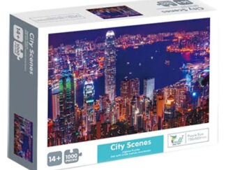 Rompecabezas Puzzle 1000 Piezas Nueva York De Noche Eeuu