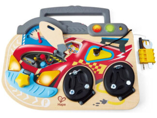 Tablero Interactivo De Carreras Little Racer Hape Juguete
