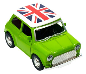 Auto Juguete Die Cast De Metal 1:38 Mini Cooper 9cm Vehículo