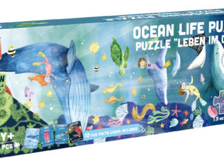 Puzzle Gigante Vida Marina Brilla En Oscuridad 200 Pz Hape