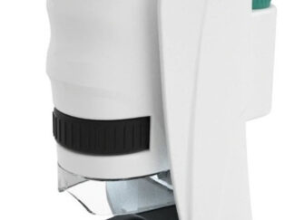 Microscopio Portátil Top Bright. Color Blanco Y Verde