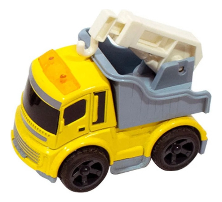 Camión De Construcción Vehiculo Juguete Die Cast Metal 8x5cm - Imagen 5