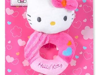 Sonajero Hello Kitty Peluche Didáctico Bebe 0+ Meses Juego Rosa