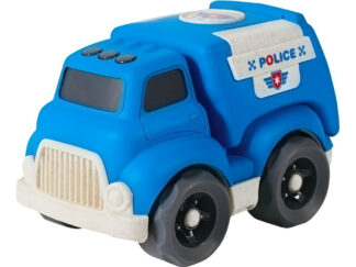 Camión De Policía Patrullero Juguete De Bioplástico Vehículo Policía