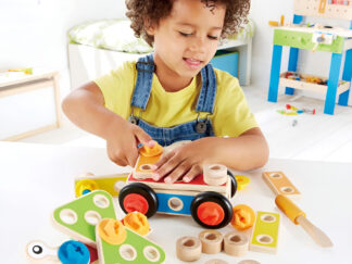 Set De Construcción Juguete Hape Madera Juego Didáctico 42pz 42 Construcción