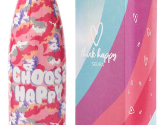 Botella Metal Estampada Unicornio 500ml Think Happy Rainbow 32206