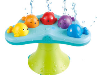 Fuente De Agua Musical De Ballenas Juego Juguete Hape