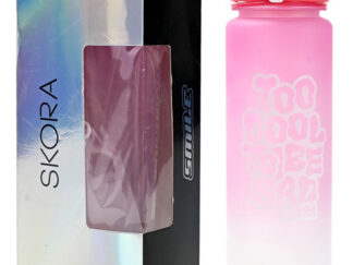 Botella Deportiva 1000 Ml Gimnasio Motivacional Skora Smile