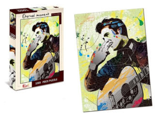 Rompecabezas Hao Xiang 1000 Piezas Elvis Presley Temática Arte - Cartón