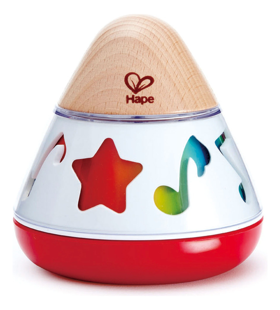 Caja Musical Giratoria Juguete Madera Didáctico Hape Bebé