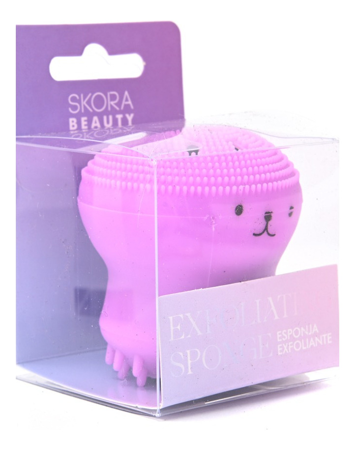 Limpiador Exfoliante Facial Pulpo Skin Care Maquillaje Skora - Imagen 3