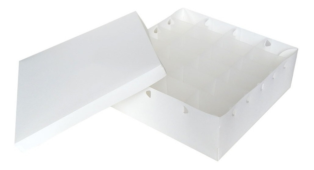 Organizador Ropa Interior Medias Cajón Placard 24 Divisiones Blanco